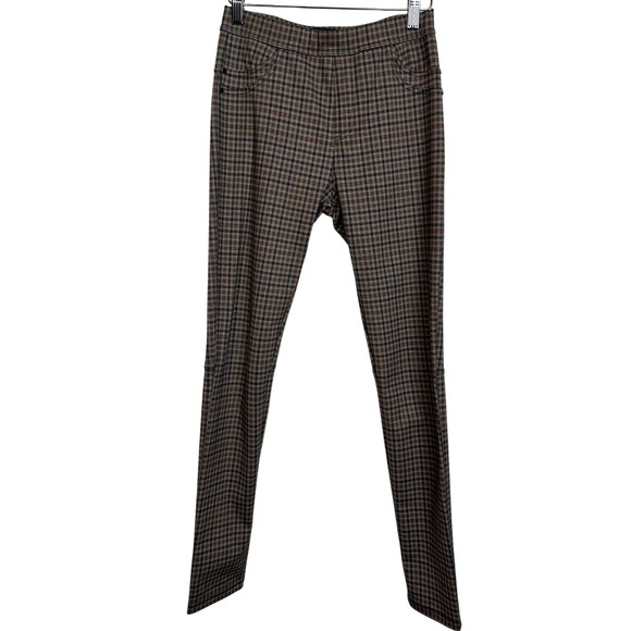 Sanctuary Plaid Pull On Pants Stretch Casual Trousers Size XS - Picture 1 of 6